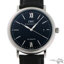 IWC インターナショナルウォッチカンパニー ポートフィノ オートマチック IW356502 ブラック文字盤　SS  2210287