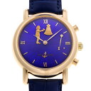 ULYSSE NARDIN ユリスナルダン サンマルコ アワーストライカー 手巻 756-22 ブルー文字盤 750YG 【中古】【時計】 2410043