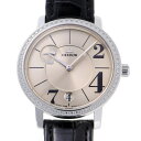 SEIKO セイコー クレドール ノード パワーリザーブ ダイヤ スプリングドライブ 手巻 GBLH997 / 7R88-0AG0 シルバー文字盤 K18WG 【中古】【時計】 2410089(2)