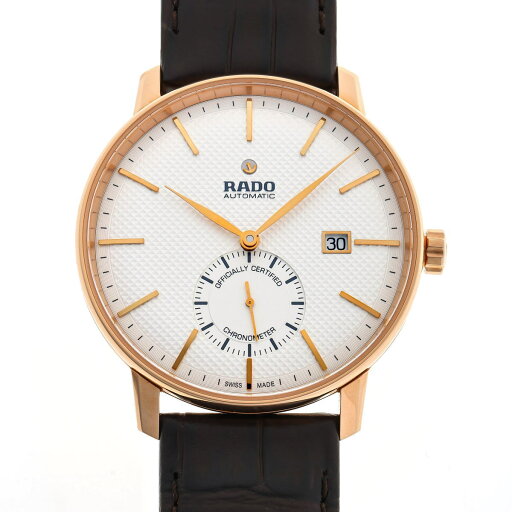 RADO ラドー クポール クロノメーター オートマチック R22881025 / 773.3881.2 シルバー文字盤 GP 【中古】【時計】 2410324 RADO ラドー クポール クロノメーター オートマチック R22881025 / 773.3881.2 シルバー文字盤 GP 【中古】【時計】 2410324