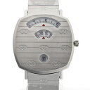 GUCCI グッチ グリップ ウォッチ 35mm クォーツ YA157401 / 157.4 ホワイト文字盤 SS 【未使用】【時計】 2410357