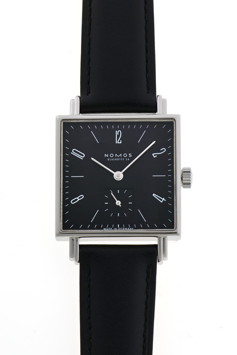 NOMOS ノモス テトラ 手巻　Cal.α TT1731B2 ブラック文字盤　SS 【中古】【時計】 2410359