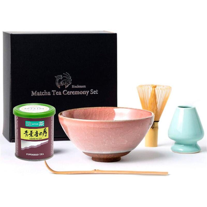 茶道具 セット 初心者 抹茶セット 抹茶茶碗 京天目 紅桜抹茶 美濃焼 抹茶茶碗 茶筅 茶杓 茶筅休め贈り物、ギフト、海外の方へのプレゼントに