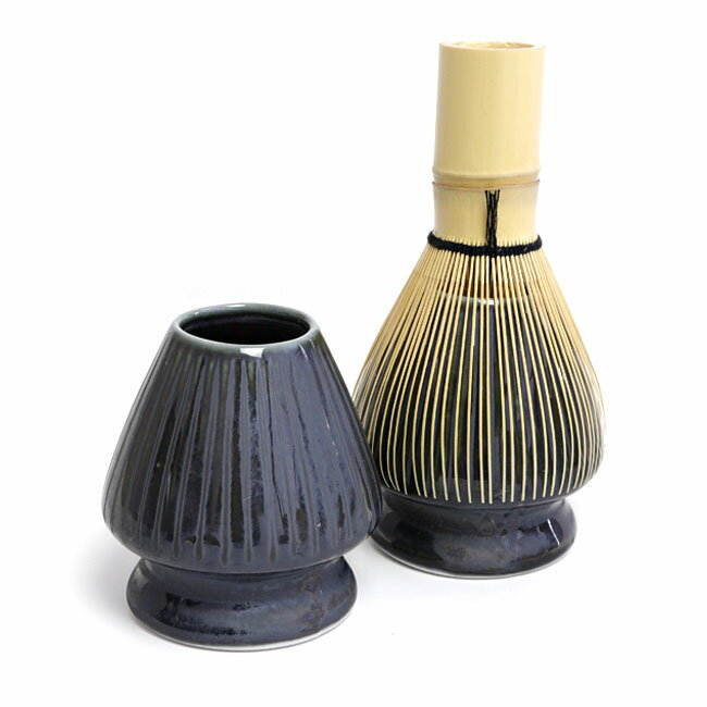 Rakuten - 【茶道具 茶筅休め・くせ直し】 茶筌休め 陶器 シルバー 日本製 美濃焼