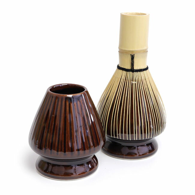 Rakuten - 【茶道具 茶筅休め・くせ直し】 茶筌休め 陶器 アメ釉 日本製 美濃焼