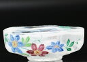 茶道具 抹茶茶碗 ガラス 馬盥茶碗 鉄線 松本明日香 化粧箱入り
