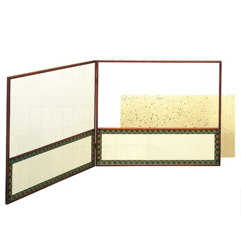 茶道具 尺8寸風炉先 取り外し式 玉桑枠 アジロ 利休梅 金散