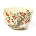 茶道具 抹茶碗 茶碗 仁清 枝垂桜 宮地英香作