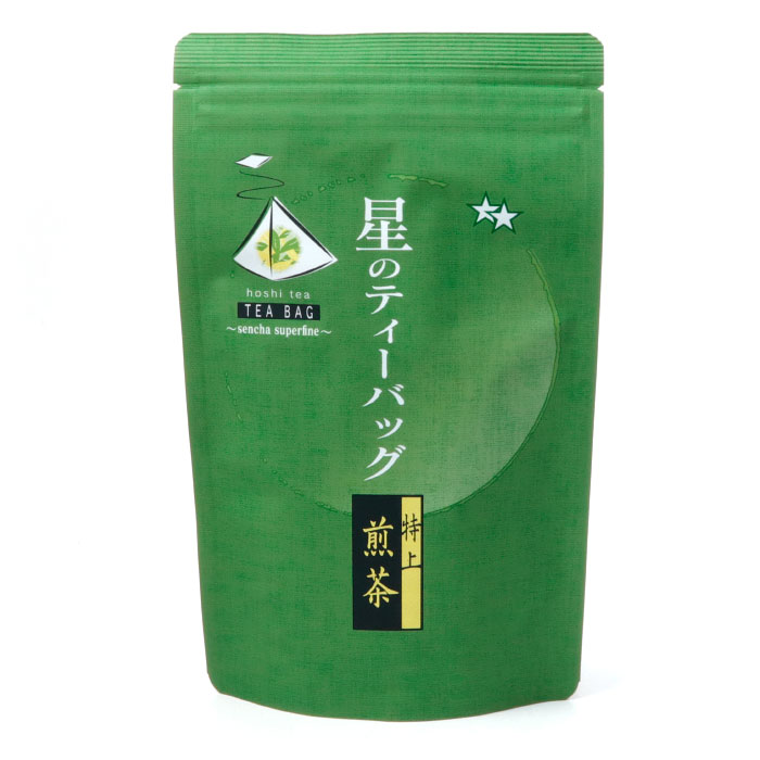 星野園 星野製茶園 星のティーバッグ 特上煎茶 福岡 八女 5g×18袋（90g）入り 【包装不可】