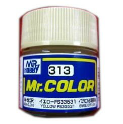 Mr.カラー （313）イエローFS33531 イスラエル砂漠迷彩色　半光沢 [油性塗料]　GSIクレオス