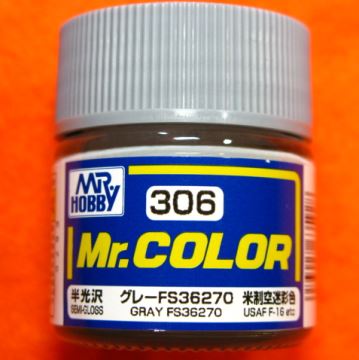 Mr.カラー 306 グレーFS36270 米制空迷彩色 半光沢 Mr.COLOR GSIクレオス