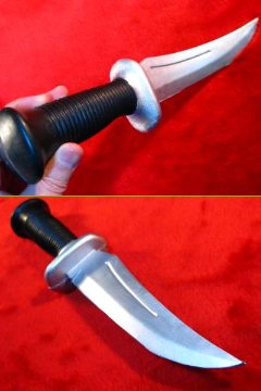 ラバーナイフ　サバイバルナイフ型　安全なゴム刃　コスプレや護身術の練習などに♪ (WY-57)通販格安セール情報　楽天　通販