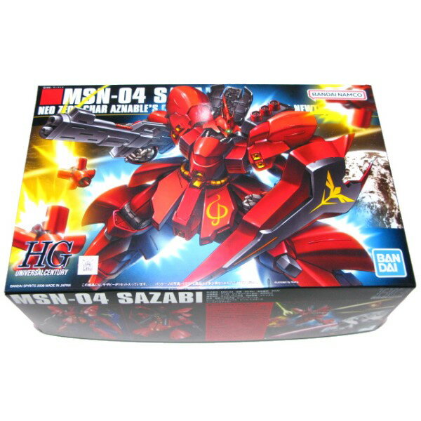 MSN-04 サザビー SAZABI 機動戦士ガンダム 1/144スケール HG-088 ガンプラ 逆襲のシャア バンダイ