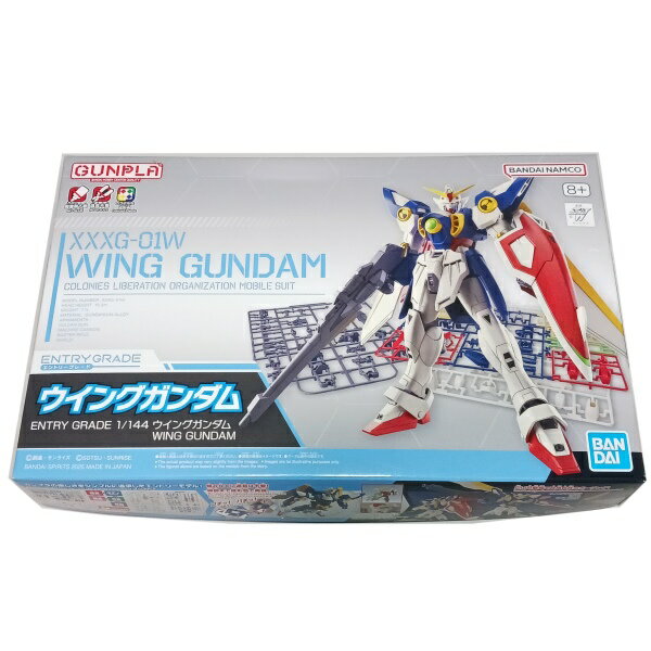 ウイングガンダム エントリーグレード 1/144スケール ガンプラ EG-15 新機動戦記ガンダムW WING GUNDAM バンダイ
