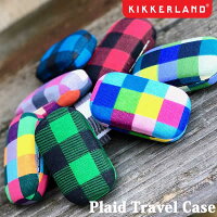 PlaidTravelCaseプレイドトラベルケース携帯用小物入れピルケースアクセサリーDETAILキッカーランド