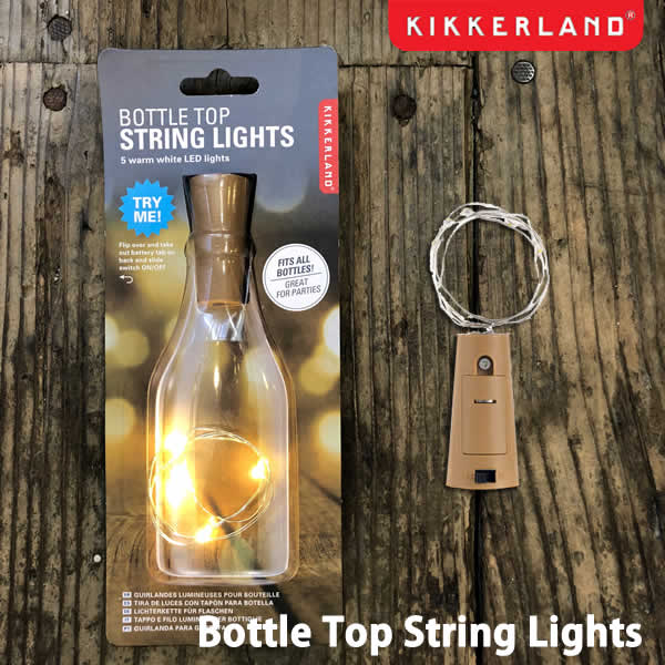 Bottle Top String Lights ボトルトップストリングライト LED 電池式 イルミネーション DETAIL キッカーランド