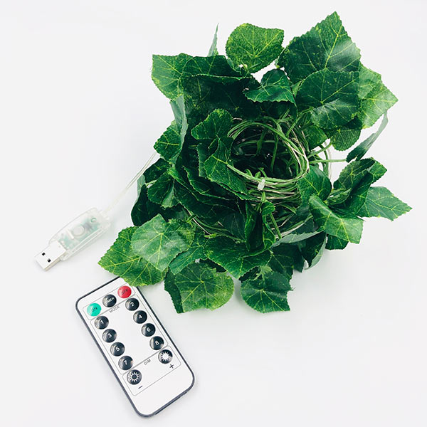 Ivy Leaf String Lights アイビーリーフストリングライト10フィート USB イルミネーション キッカーランド KIKKERLAND