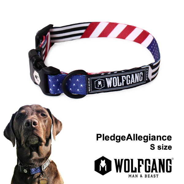 PledgeAllegiance COLLAR Sサイズ 首輪 WOLFGANG ウルフギャング アメリカ 小型犬