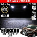 日産 エルグランド E52 前期 後期 バックランプ 専用 LEDバルブ T16 バックライト 2本セット 爆光 3000ルーメン 車検対応 1年保証 ブライトレイ