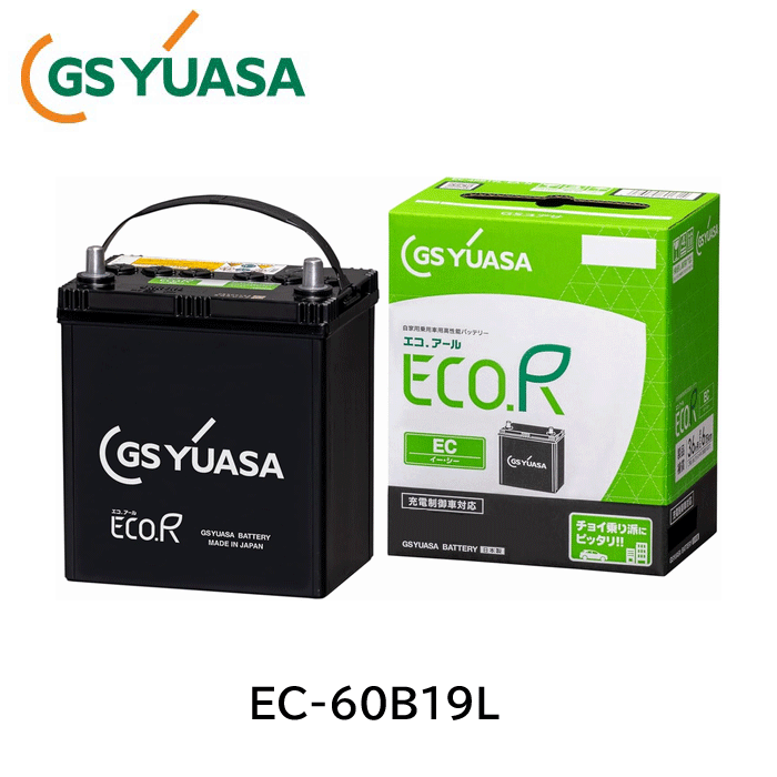 ԲġGS楢(楢)EC-60B19L 񻺼֥Хåƥ꡼ б ECO.R EC