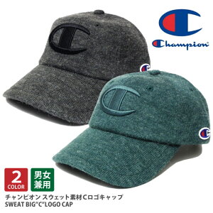 キャップ Champion チャンピオン スウェット素材Cロゴキャップ 全2色 cap-1071【YDKG-td】【RCP】帽子 メンズ レディース 春夏 UV 紫外線 対策 野球帽 サイズ調節 ロゴキャップ 刺繍 BIGロゴ 無地 あす楽 ギフト プレゼント 父の日