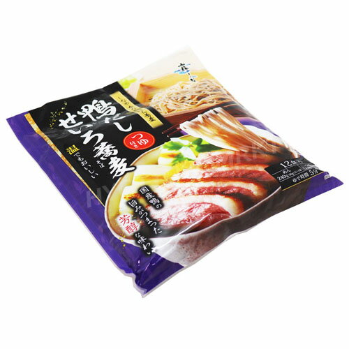 ★2袋セット★はくばく 鴨だしせいろ蕎麦 お買い得 12食入×2袋 温でも冷でも美味しい！ 鴨だしの味をお家で手軽に♪ ★嬉しい送料無料★[6] 2