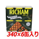 ■東遠 リチャム 340g×6缶■ 加熱処理済みなので、そのまま食べても◎アレンジしても◎ サラダにトッピングしたり、お米と一緒に食べたり、シンプルに黒こしょうをかけるだけでも美味しいです♪ 塩かげんが控えめなので様々な料理に使えます★ この機会にお試しください！ ●別ページにて、2セット品も販売中●(お得に買えますよ！) 名　称 ランチョンミート 原材料 豚肉、食塩、砂糖 内容量 340g×6缶 賞味期限 おおよそ3年前後（仕入れ日により変動致します） 保存方法 直射日光を避けて保存してください 原産国 大韓民国 輸入者 東遠ジャパン株式会社 備　考 ガラス等の容器に移し替えて冷蔵保存し、なるべくお早めにお召し上がりください。