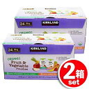 ★2箱セット★KIRKLAND (カークランド) 有機フルーツ＆ベジタブルピューレ パウチ(1538359) 大容量 2.16kg×2箱 オーガニックなので安心・安全◎ 離乳食や介護食、下味・隠し味にも使える！ 調味料 ★嬉しい送料無料★[7]