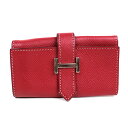 エルメス 4連キーケース ベアン HERMES 赤 レッド q197 【中古】