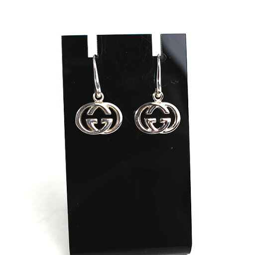 グッチ GUCCI ピアス GGロゴ インターロッキングG シルバー 223321 J8400 8106 美品 q296 【中古】 グッチ GUCCI ピアス GGロゴ インターロッキングG シルバー 223321 J8400 8106 美品 q296 【中古】