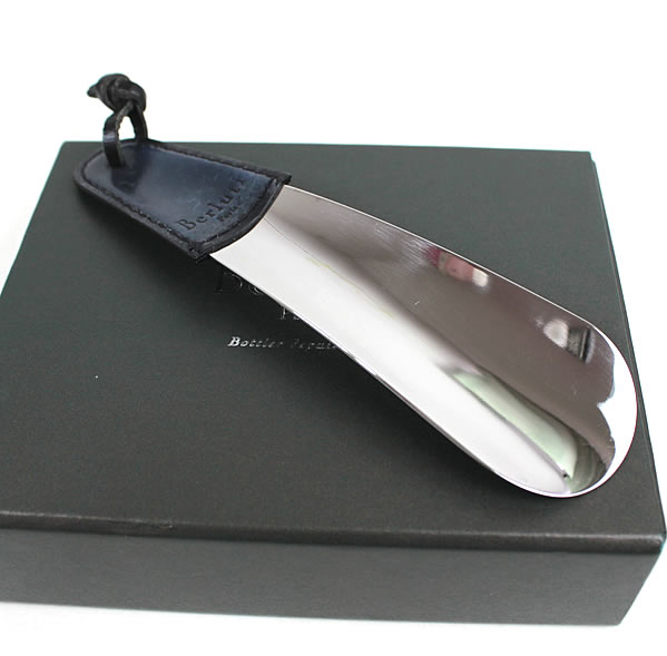 ベルルッティ 靴ベラ シューホーン カーフスキン メタル 美品 くつ 小物 Berluti q20 【中古】