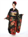 【レンタル】成人式 振袖 レンタル 1月 振袖レンタル ショール 着物レンタル フルセット 赤 黒 和服 モダン 155cm~170cm位まで 足袋プレゼント 往復送料無料 8SAC-253