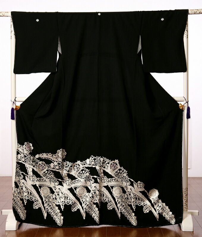 【レンタル】 留袖 レンタル 留袖レンタル 着物レンタル レンタル着物 黒留袖 フルセット 8AA70 着物 ..