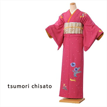 【レンタル】 ツモリチサト tsumori chisato 訪問着 レンタル 着物レンタル レンタル着物 訪問着レンタル 着物 ほうもんぎ 付下げ アネモネ ネコ レンタルフルセット8AD79 149cm〜167cm位まで 足袋プレゼント 留袖 レンタル 留袖レンタル