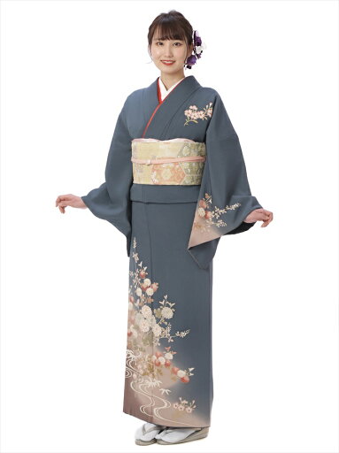 【レンタル】 訪問着 レンタル フルセット 8AD343 着物レンタル レンタル着物 正絹 着物 レンタル訪問着 流水菊 149cm~170cm位まで 足袋プレゼント 【レンタル】 訪問着 レンタル フルセット 8AD343 着物レンタル レンタル着物 正絹 着物 レンタル訪問着 流水菊 149cm~170cm位まで 足袋プレゼント