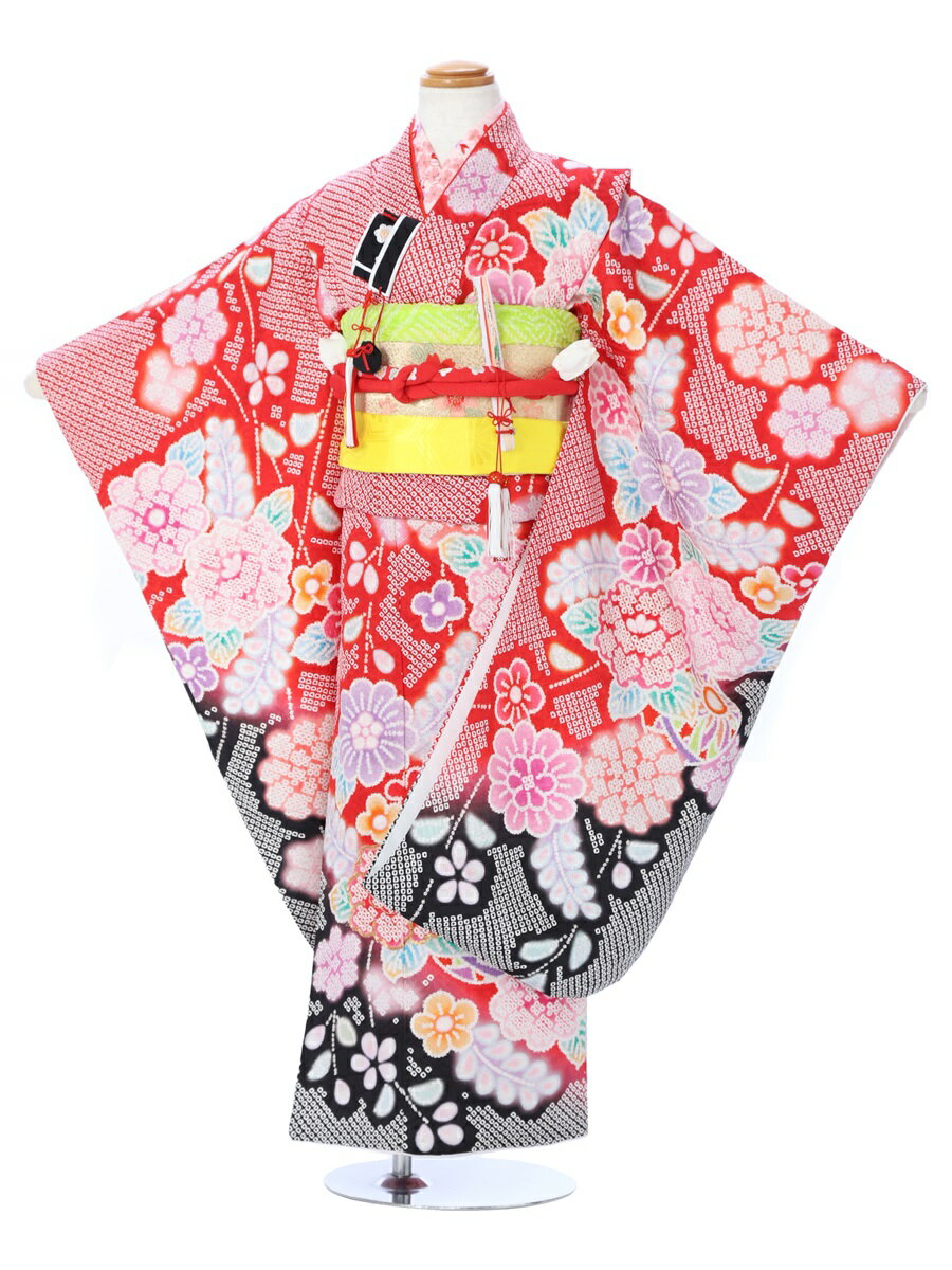 七五三レンタルについて［七五三レンタル］ ■素材：表地正絹 ■身丈：132cm　肩裄：52cm　袖丈：73cm 7歳の標準サイズに調整済みです。 身長110cm〜125cm位 ※簡単なサイズ調整（腰紐にて）が必要な場合があります。【セット内容】着物、襦袢、結び帯、草履、バッグ、帯揚げ、箱迫、帯〆、しごき、末広（扇子）、足袋、腰紐(2本)、コーリンベルト、伊達締め、髪飾り ※お着物以外の小物は写真の商品と異なる場合がございます。 【レンタル期間】 レンタル期間は3泊4日となります。 基本ご利用日2日前にお届けになります。 ご利用日の翌日までにご返却の発送をお願い致します