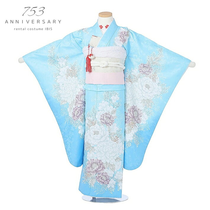 七五三レンタルについて［七五三レンタル］ ■素材：ポリエステル100％ ■身丈：136cm　肩裄：54cm　袖丈：76cm 7歳の標準サイズに調整済みです。 身長115cm〜125cm位 ※簡単なサイズ調整（腰紐にて）が必要な場合があります。【セット内容】着物、襦袢、結び帯、草履、バッグ、帯揚げ、箱迫、帯〆、しごき、末広（扇子）、足袋、腰紐(2本)、コーリンベルト、伊達締め、髪飾り ※お着物以外の小物は写真の商品と異なる場合がございます。 【レンタル期間】 レンタル期間は3泊4日となります。 基本ご利用日2日前にお届けになります。 ご利用日の翌日までにご返却の発送をお願い致します