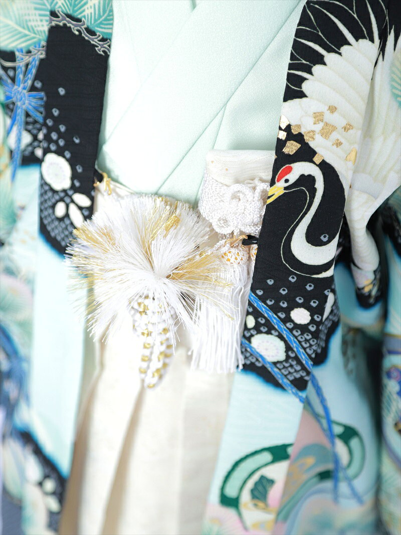 【レンタル】簡単着付け 七五三レンタル 乙葉 5歳男児七五三AO5086 男の子七五三 レンタル七五三 753レンタル 七五三 5歳 五歳 羽織袴 5歳男の子 宝船 兜 鶴 白袴 往復送料無料