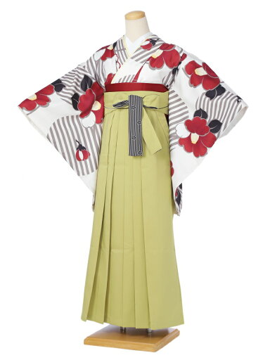 【レンタル】 卒業式 袴 レンタル セット(AG170)大人 女 レディース 袴セット 着物レンタル ハカマ はかま rental 白 グリーン袴 椿柄 2尺袖 着物 フルセット 対応身長158~163cm 足袋プレゼント 往復送料無料 【レンタル】 卒業式 袴 レンタル セット(AG170)大人 女 レディース 袴セット 着物レンタル ハカマ はかま rental 白 グリーン袴 椿柄 2尺袖 着物 フルセット 対応身長158~163cm 足袋プレゼント 往復送料無料