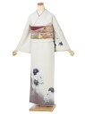 【レンタル】 訪問着レンタル 訪問着 レンタル 着物レンタル レンタル着物 レンタル訪問着 訪問着レンタル フルセット 8AD584 着物 きもの 七五三 卒業式 結婚式 お宮参り 入学式 オフホワイト 牡 丹菊 150cm~170cm位まで 足袋プレゼント