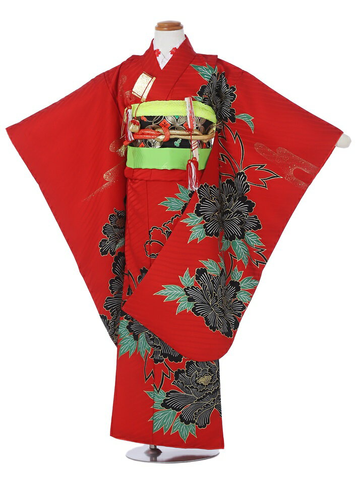 【レンタル】七五三レンタル 五歳女児七五三AP5002 女の子七五三 レンタル七五三 七五三着物 753レンタル 赤 大輪牡丹 桃の節句 式典 祝賀会 結婚式 七五三 五歳前後5歳女の子 往復送料無料