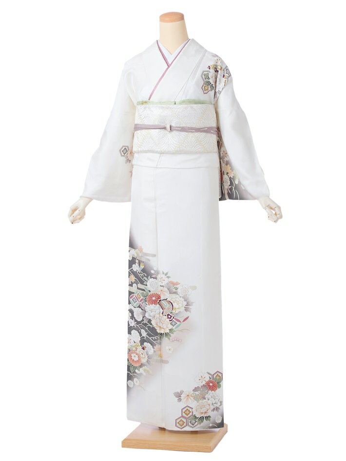 【訪問着 レンタル】 訪問着レンタル 正絹訪問着レンタル フルセット 8AD669 レン...