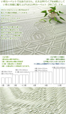 カーペット ラグ い草風PPござ地紋 1畳 五八間 88×176 防炎 爽やか 洗える（洗濯機不可） 集会所 集会場 公民館 微クッション性 日本製 純国産 ホットカーペット対応 床暖対応 本州/四国:送料無料 アイコン 1畳