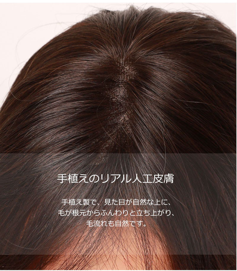 増毛かつらの頭頂部画像_BHA710-25