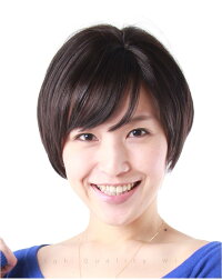 女性用ウイッグの右の中アップの画像S2C7-C5