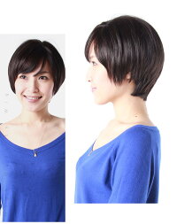 女性用ウィッグの左の中アップの画像S2C7-C5