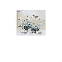 ハラックス愛菜号アルミ製ハウスカー(タイヤ幅調節タイプ)標準ボディーノーパンクタイヤCH-950NA