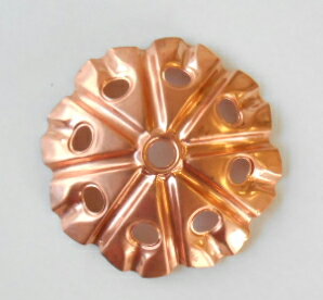 ドリーム 防虫銅鉢底鋼丸N-80 2枚入 メール便発送