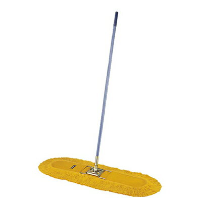 商品説明サイズ全長 約1480mm×幅約1100mm 重量 約2100g 材質 ハンドル/スチールパイプ、 ヘッド/スチール、糸/レーヨン・綿 商品説明 レーヨン配合の高耐久化学モップです。綿100％の糸で、チリやホコリをしっかり吸着する化...