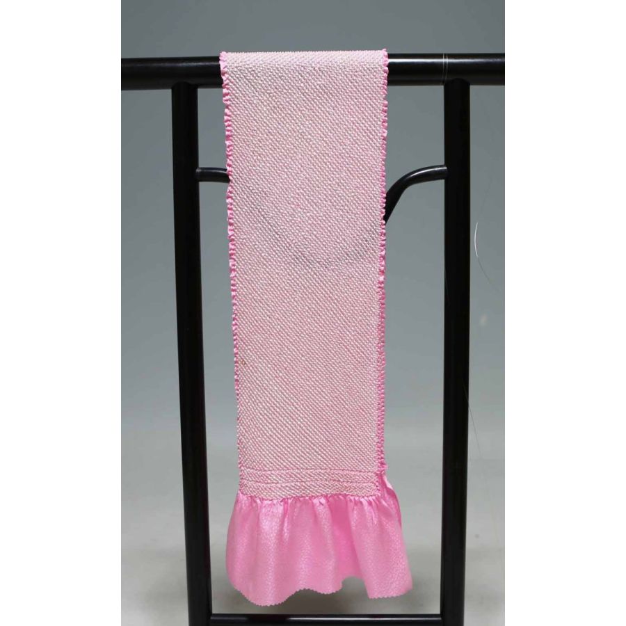 お買い得 七五三 子供用 正絹総絞り 帯揚げ 極上品 5070 訳あり品